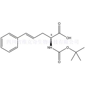4-Pentenoic acid, 2-[[(1,1-dimethylethoxy)carbonyl]amino]-5-phenyl-, (2S)-