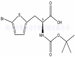(S)-3-(5-Bromothiophen-2-yl)-2-[(tert-butoxycarbonyl)amino]propionic acid