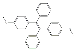 [1,2-二苯基-1,2-二(4-甲氧基苯基]乙烯,1,2-Bis(4-methoxyphenyl)-1,2-diphenylethene