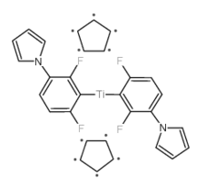 双(1-(2,4-二氟苯基)-3-吡咯基)二茂钛,BIS(2,6-DIFLUORO-3-(1-HYDROPYRROL-1-YL)PHENYL)TITANOCEN
