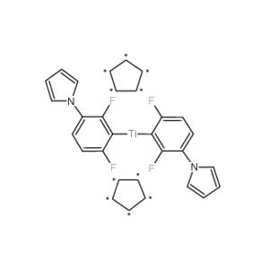 双(1-(2,4-二氟苯基)-3-吡咯基)二茂钛