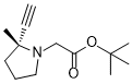 (2R)-2-乙炔-2-甲基-1-吡咯烷乙酸 1,1-二甲基乙酯,(2R)-2-ethynyl-2-methyl-1-pyrrolidineacetic acid 1,1-dimethylethyl ester