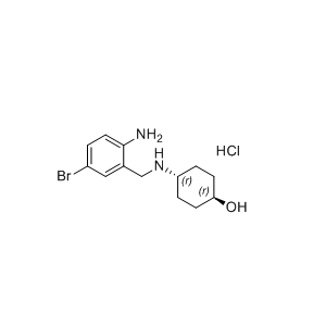 氨溴索杂质07,(1r,4r)-4-((2-amino-5-bromobenzyl)amino)cyclohexanol hydrochloride