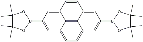 2,7-双(4,4,5,5-四甲基-1,3,2-二氧硼戊环-2-基)芘,2,7-Bis(4,4,5,5-tetramethyl-1,3,2-dioxaborolan-2-yl)pyrene