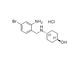 氨溴索杂质16,(1r,4r)-4-((2-amino-4-bromobenzyl)amino)cyclohexan-1-ol hydrochloride