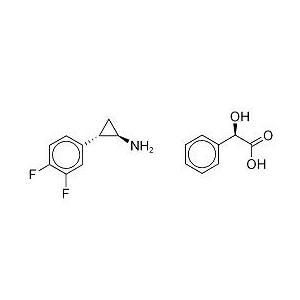 (1R,2S)-2-(3,4-二氟苯基)环丙胺 (R)-扁桃酸盐(替卡格雷）