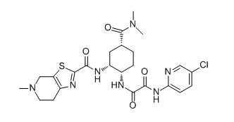 依度沙班杂质G (SRR),N1-(5-chloropyridin-2-yl)-N2-((1S,2R,4R)-4-(dimethylcarbamoyl) -2-(5-methyl-4,5,6,7-tetrahydrothiazolo[5,4-c]pyridine-2- carboxamido)cyclohexyl)oxalamide