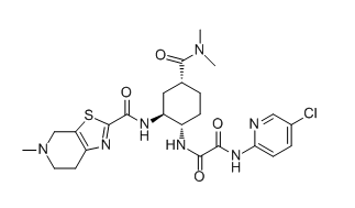 依度沙班杂质H (SSR),N1-(5-chloropyridin-2-yl)-N2-((1S,2S,4R)-4-(dimethylcarbamoyl) -2-(5-methyl-4,5,6,7-tetrahydrothiazolo[5,4-c]pyridine-2- carboxamido)cyclohexyl)oxalamide