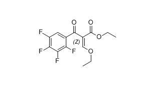 左氧氟沙星杂质Y,ethyl 3-ethoxy-2-(2,3,4,5-tetrafluorobenzoyl)acrylate