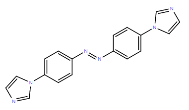 (E)-1,2-bis(4-(1H-imidazol-1-yl)phenyl)diazene