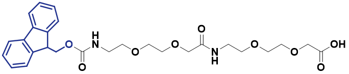 [2-[2-(Fmoc-氨基)乙氧基]乙氧基]乙酸,Fmoc-8-amino-3,6-dioxaoctanoyl-8-amino-3,6-dioxaoctanoic aci