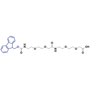[2-[2-(Fmoc-氨基)乙氧基]乙氧基]乙酸,Fmoc-8-amino-3,6-dioxaoctanoyl-8-amino-3,6-dioxaoctanoic aci