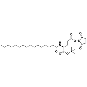 Nα-棕榈酰基-L-谷氨酸-γ-琥珀酰亚胺基-A-叔丁酯,Pal-Glu(OSu)-OtBu