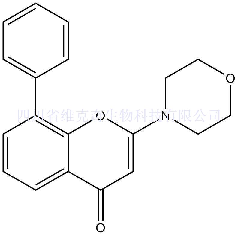 2-嗎啉代-8-苯基色酮(2-嗎啉代-8-苯基-4-氧代-4H-1-苯并吡喃),2-Morpholino-8-phenylchromone