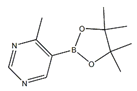 4-甲基-5-(4,4,5,5-四甲基-1,3,2-二氧硼杂环戊烷-2-基)嘧啶