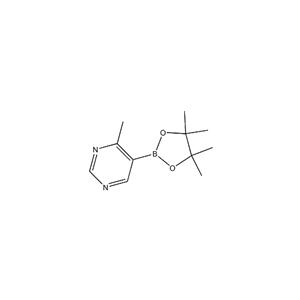 4-甲基-5-(4,4,5,5-四甲基-1,3,2-二氧硼杂环戊烷-2-基)嘧啶