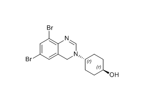 氨溴索雜質(zhì)06,(1r,4r)-4-(6,8-dibromoquinazolin-3(4H)-yl)cyclohexanol