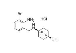 氨溴索杂质17,(1s,4s)-4-((2-amino-3-bromobenzyl)amino)cyclohexan-1-ol hydrochloride