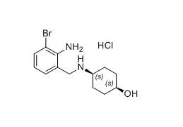 氨溴索雜質(zhì)17,(1s,4s)-4-((2-amino-3-bromobenzyl)amino)cyclohexan-1-ol hydrochloride