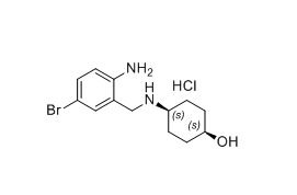 氨溴索雜質(zhì)20,(1s,4s)-4-((2-amino-5-bromobenzyl)amino)cyclohexanol hydrochloride