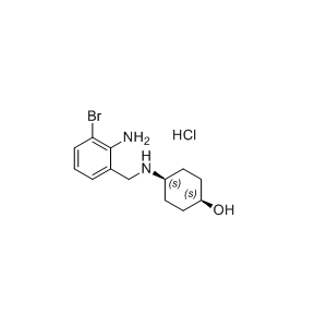 氨溴索杂质17,(1s,4s)-4-((2-amino-3-bromobenzyl)amino)cyclohexan-1-ol hydrochloride