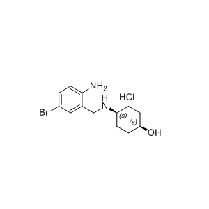 氨溴索雜質(zhì)20,(1s,4s)-4-((2-amino-5-bromobenzyl)amino)cyclohexanol hydrochloride