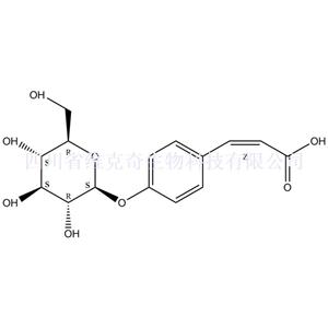 香豆酸-4-葡萄糖苷,4-O-β-D-Glucopyranosyl-cis-p-coumaric acid