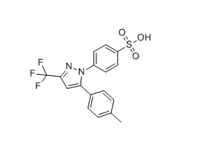 塞来昔布杂质22,4-(5-(p-tolyl)-3-(trifluoromethyl)-1H-pyrazol-1-yl)benzenesulfonic acid