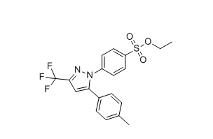 塞来昔布杂质24,ethyl 4-(5-(p-tolyl)-3-(trifluoromethyl)-1H-pyrazol-1-yl) benzenesulfonate