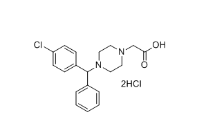 西替利嗪杂质04,2-(4-((4-chlorophenyl)(phenyl)methyl)piperazin-1-yl)acetic  acid dihydrochloride