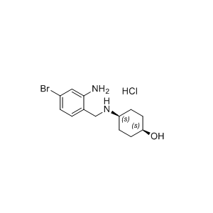 氨溴索雜質(zhì)19,(1s,4s)-4-((2-amino-4-bromobenzyl)amino)cyclohexan-1-ol hydrochloride