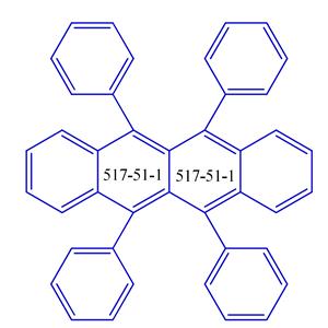 红荧烯（吨级）,5,6,11,12-Tetraphenylnaphthacene