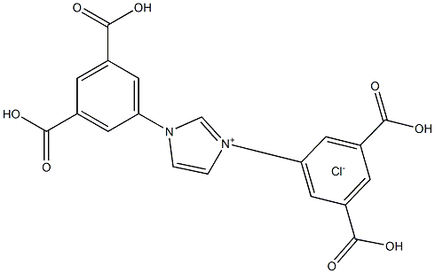 1,3-雙(3,5-二羧酸苯基)氯化咪唑鎓鹽,1,3-bis(3,5-dicarboxyphenyl)imidazoliumchloride