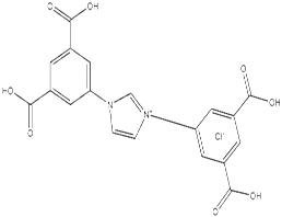 1,3-雙(3,5-二羧酸苯基)氯化咪唑鎓鹽