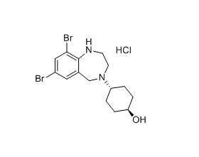 氨溴索雜質(zhì)13,(1r,4r)-4-(7,9-dibromo-2,3-dihydro-1H-benzo[e][1,4]diazepin-4(5H)-yl)cyclohexanol hydrochloride