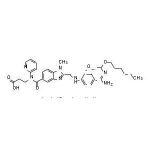 达比加群酯杂质 D BIBR 1087 SE,N-[[2-[[[4-[[[(Hexyloxy)carbonyl]amino]iminomethyl]phenyl]amino]methyl]-1-methyl-1H-benzimidazol-5-yl]carbonyl]-N-2-pyridinyl-beta-alanine