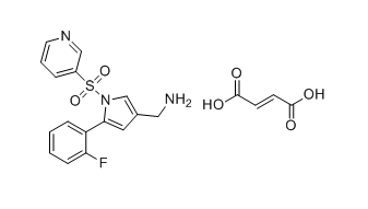 沃诺拉赞杂质24,(5-(2-fluorophenyl)-1-(pyridin-3-ylsulfonyl)-1H-pyrrol-3-yl)methanamine fumarate