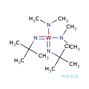 双(叔丁基亚氨基)双(二甲基氨基)钨(VI),Bis(tert-butylimino)bis(dimethylamino)tungsten(VI)