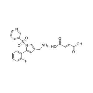 沃诺拉赞杂质24,(5-(2-fluorophenyl)-1-(pyridin-3-ylsulfonyl)-1H-pyrrol-3-yl)methanamine fumarate