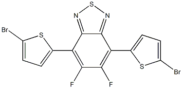 4,7-二(5-溴噻吩基-2-)-5,6-二氟-2,1,3-苯并噻二唑,4,7-Bis(5-broMothiophen-2-yl)-5,6-difluorobenzo[c][1,2,5] thiadiazole