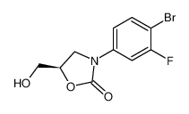 (5R)-3-(4-溴-3-氟苯基)-5-羟甲基恶唑烷-2-酮,(5R)-3-(4-BROMO-3-FLUOROPHENYL)-5-HYDROXYMETHYLOXAZOLIDIN-2-ONE
