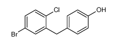 4-(5-溴-2-氯芐基)苯酚,4-(5-bromo-2-chlorobenzyl)phenol