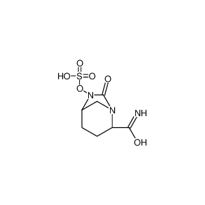 硫酸单[(1R,2S,5R)-2-(氨基羰基)-7-氧代-1,6-氮杂双环[3.2.1]辛-6-基]酯,(2S,5R)-7-Oxo-6-(sulfooxy)-1,6-diazabicyclo[3.2.1]octane-2-carbox amide