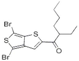 4,6-二溴-2-(1-(2-乙基己酮))-噻吩并[3,4-B]噻吩,1-(4,6-dibromothieno[3,4-b]thiophen-2-yl)-2-ethylhexan-1-one
