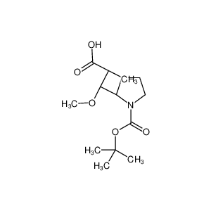 ((2R,3R)-3-((S)-1-(叔丁氧基羰基)吡咯烷-2-基)-3-甲氧基-2-甲基丙酸
