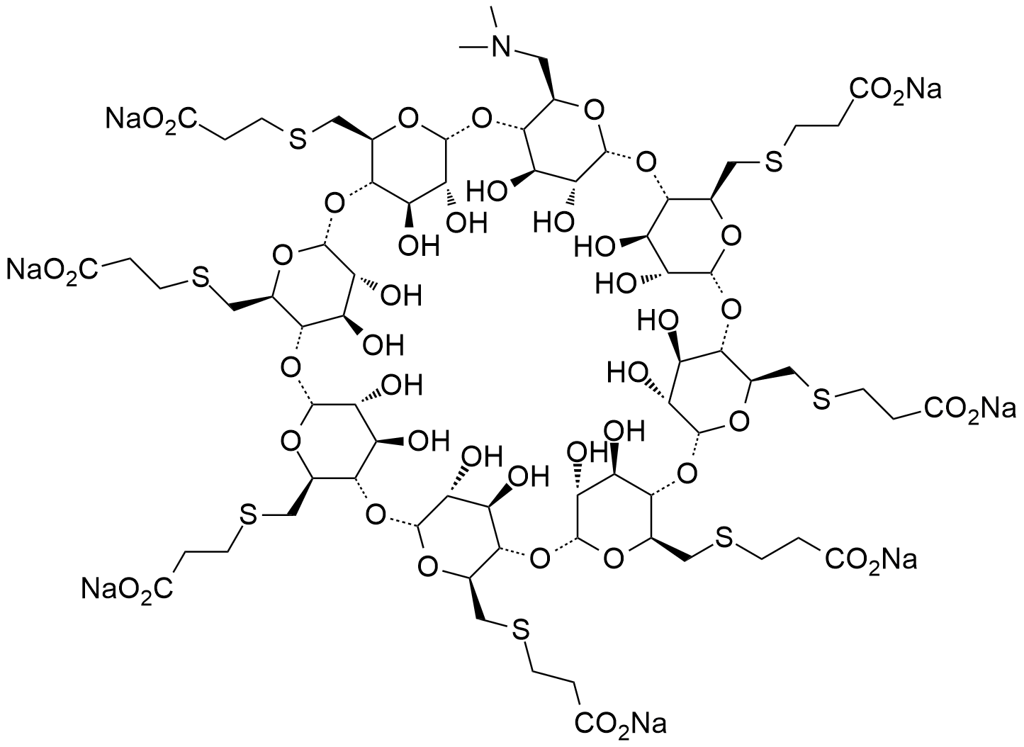 舒更葡糖鈉Org198786-1雜質(zhì),Sugammadex sodium Org198786-1 Impurit