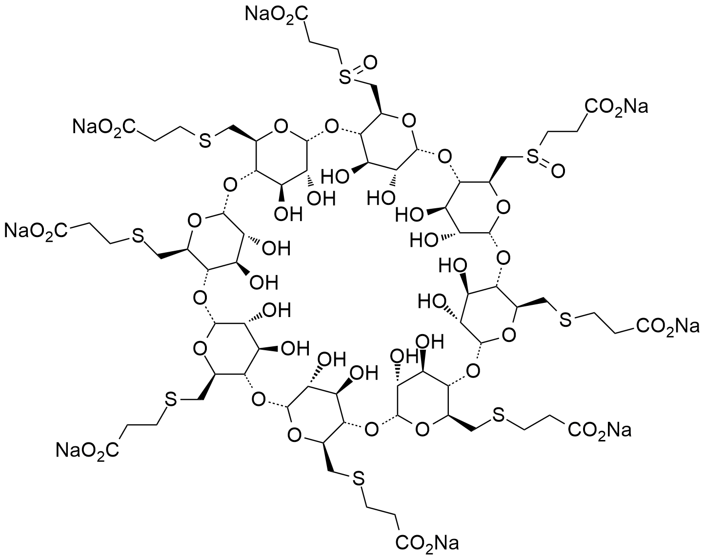 舒更葡糖钠Org246653-1杂质,Sugammadex sodium Org246653-1 Impurity