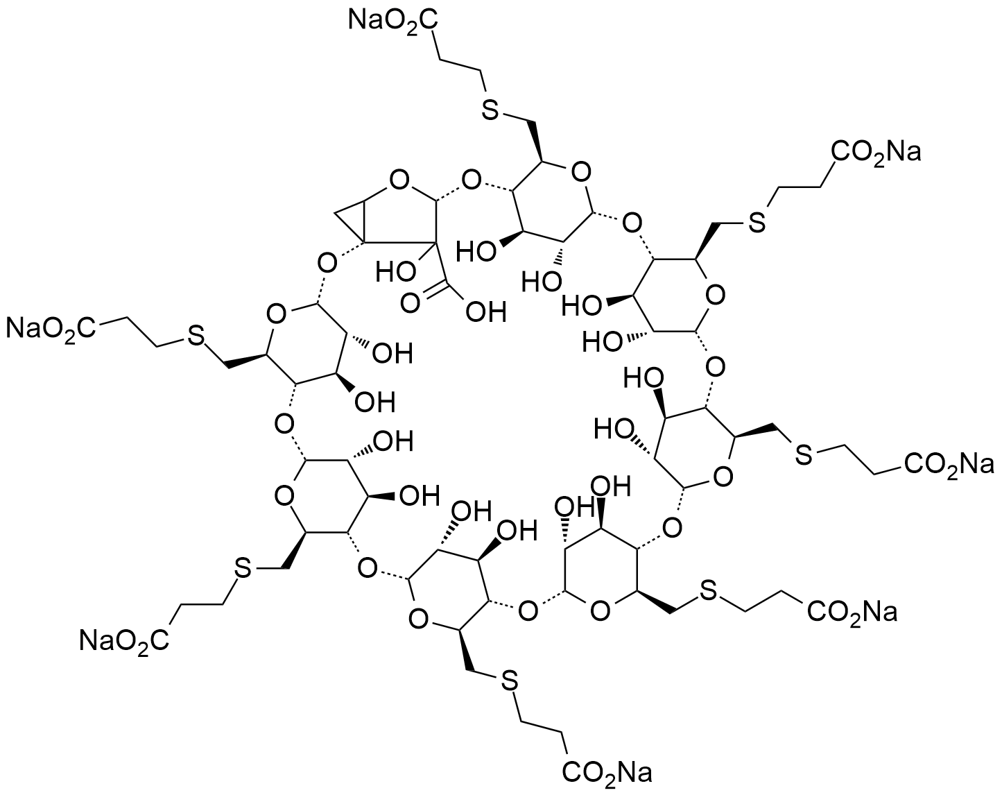 舒更葡糖鈉Org284426-1雜質(zhì),Sugammadex sodium Org284426-1 Impurit