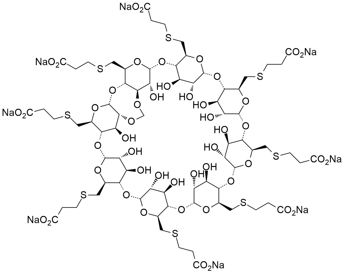 舒更葡糖钠Org199010-1杂质,Sugammadex sodium Org199010-1 Impurity