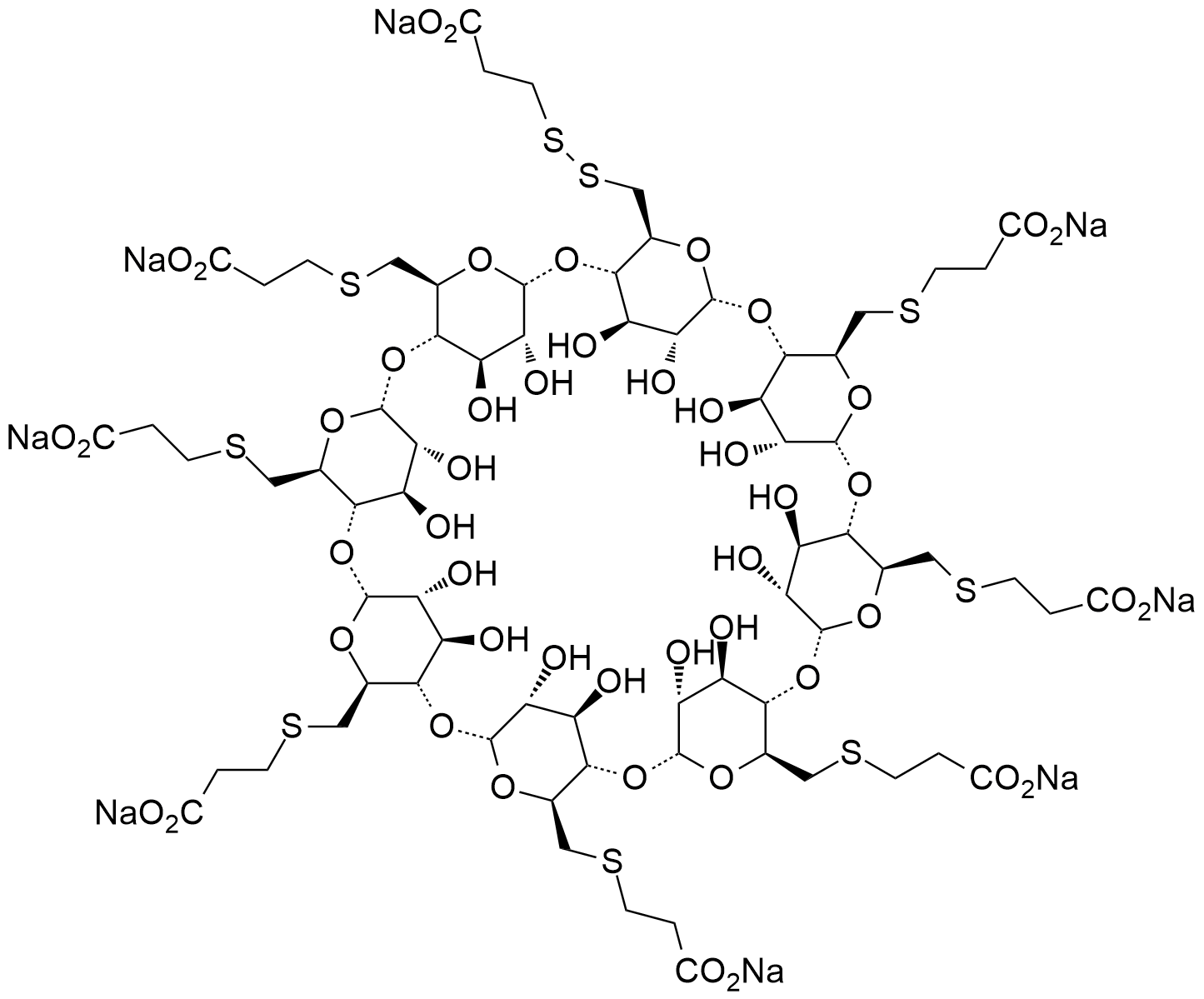 舒更葡糖钠Org199074-1杂质,Sugammadex sodium Org199074-1 Impurit